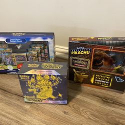 Pokemon Etb & Collection Boxes 