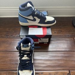 Jordan 1 Retro High OG “Obsidian” – Size 9