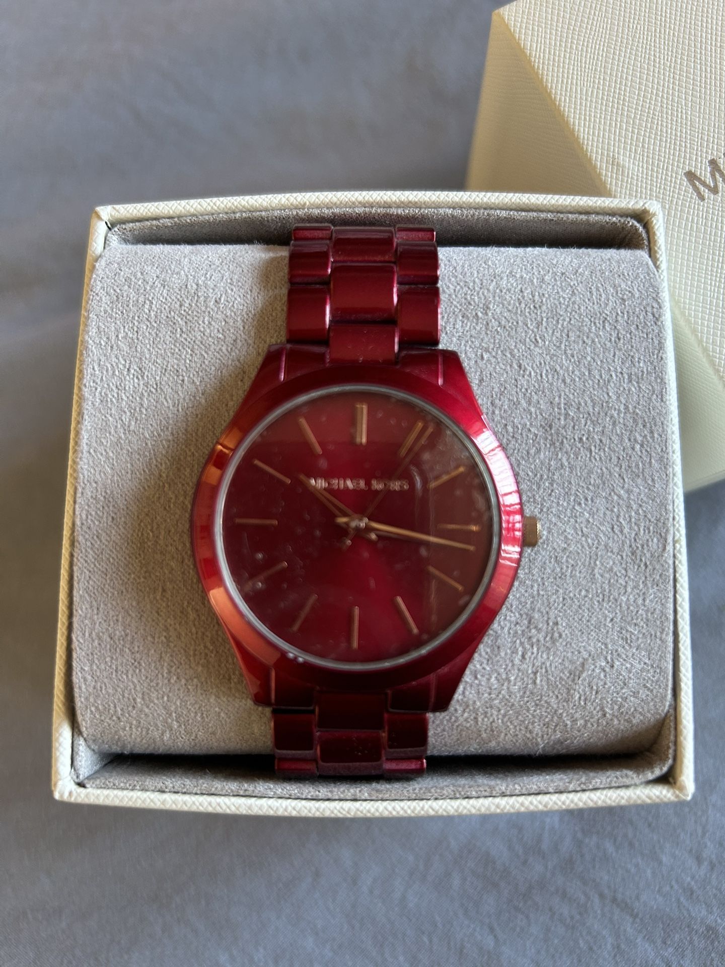 Michael Kors Woman’s Watch RED