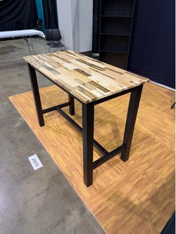 Wooden Bar Table (only 2 days old)