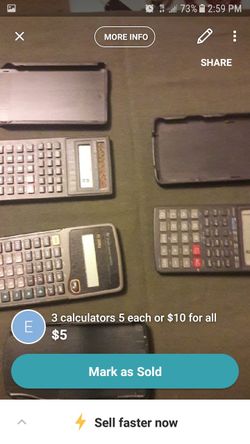 3 calculators