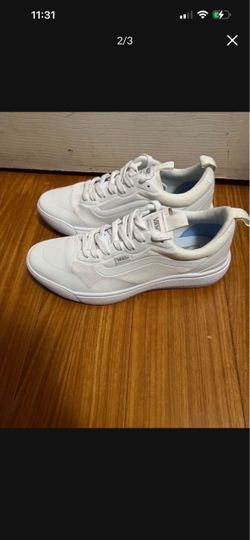 Vans White Low-Top Sneakers