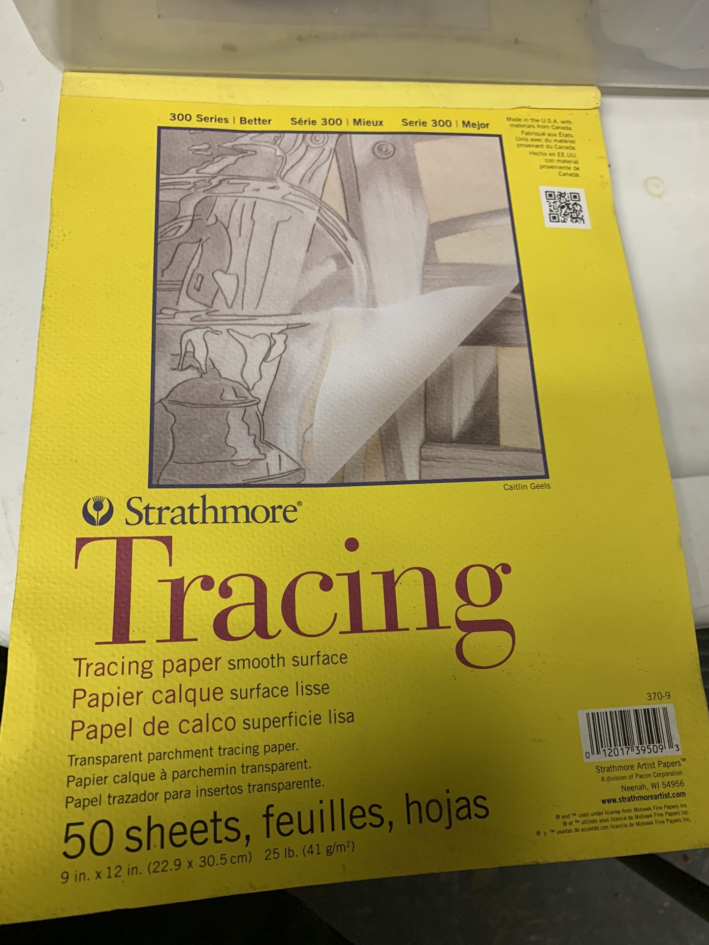 Strathmore® 300 Series Tracing Paper Padding 