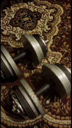 Dumbbells 45lb pair