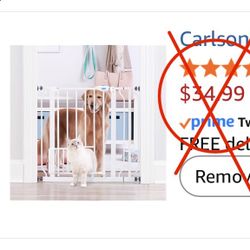 Carlson Pet Products Metal Gate 