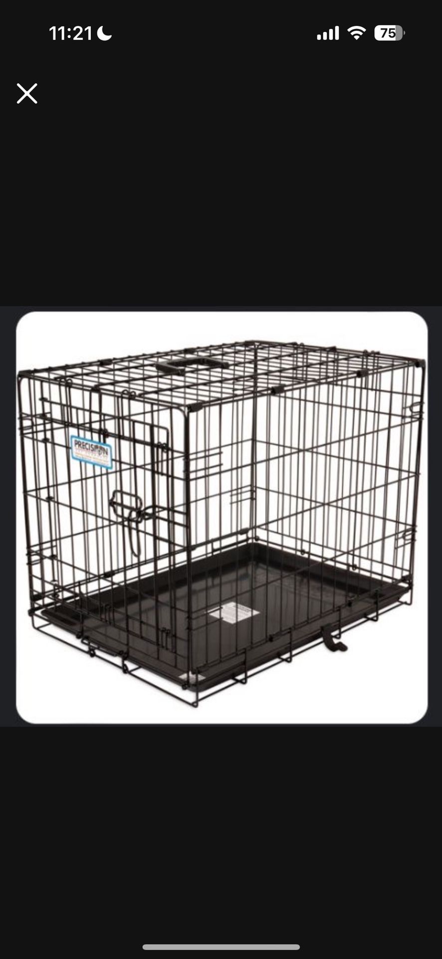 XL Dog Crate FREE