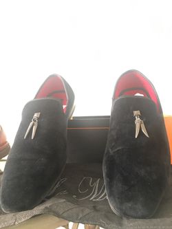 BLACK DRESS SHOE MEN/SIZE 12 $30