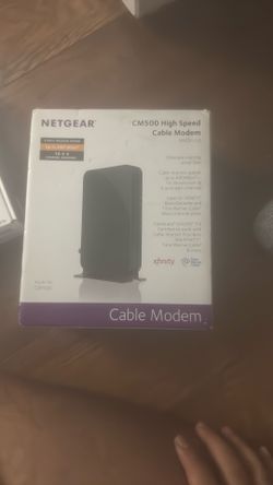 NETGEAR CM500 High Speed Cable Modem DOCSIS 3.0