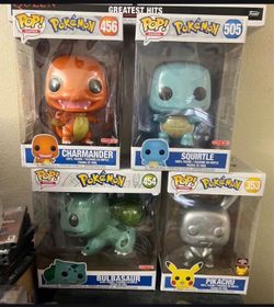 Pokémon Funko Pops 10in bundle
