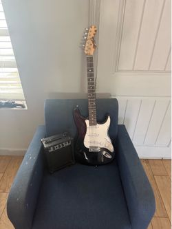 guitar and amp