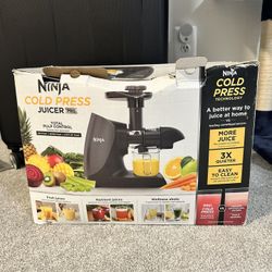 Ninja Cold Press Juicer Pro - Lightly Used
