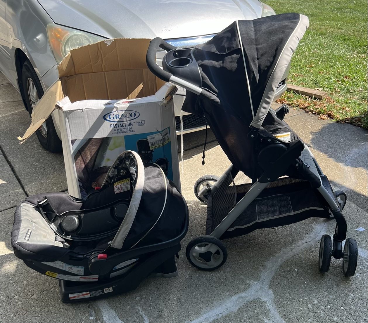 Graco Fast Action Travel System with Snugride 30 LX Milano Collection