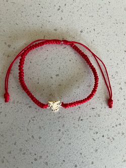 PULSERA MACRAMÉ CON ORO MACIZO COLOMBIANO DE 18K