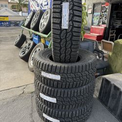 4 new tires 35x12.50R17 hankook Dynapro XT 