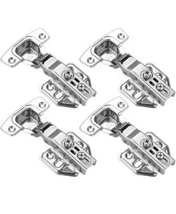 JQK Cabinet Hinges, 100 Degree Soft Closing Full Overlay Door Hinge