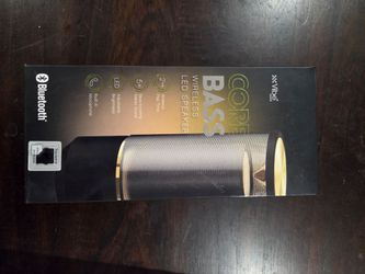 New Vibe Core Bass Wireless LED Speaker