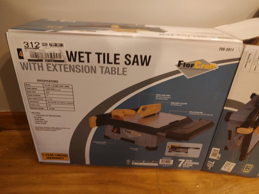 Wet Tile Saw