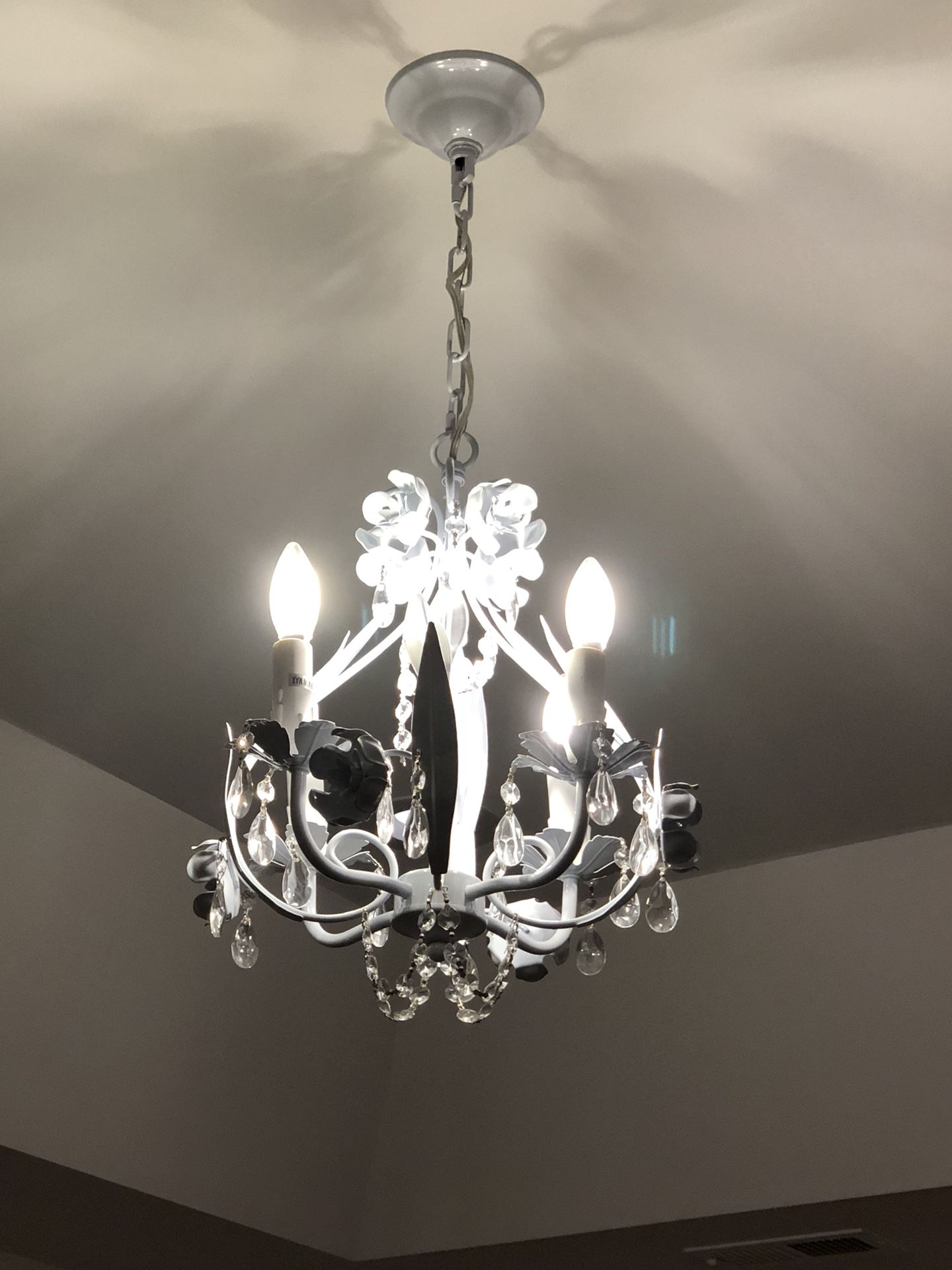 WHITE CHANDELIER