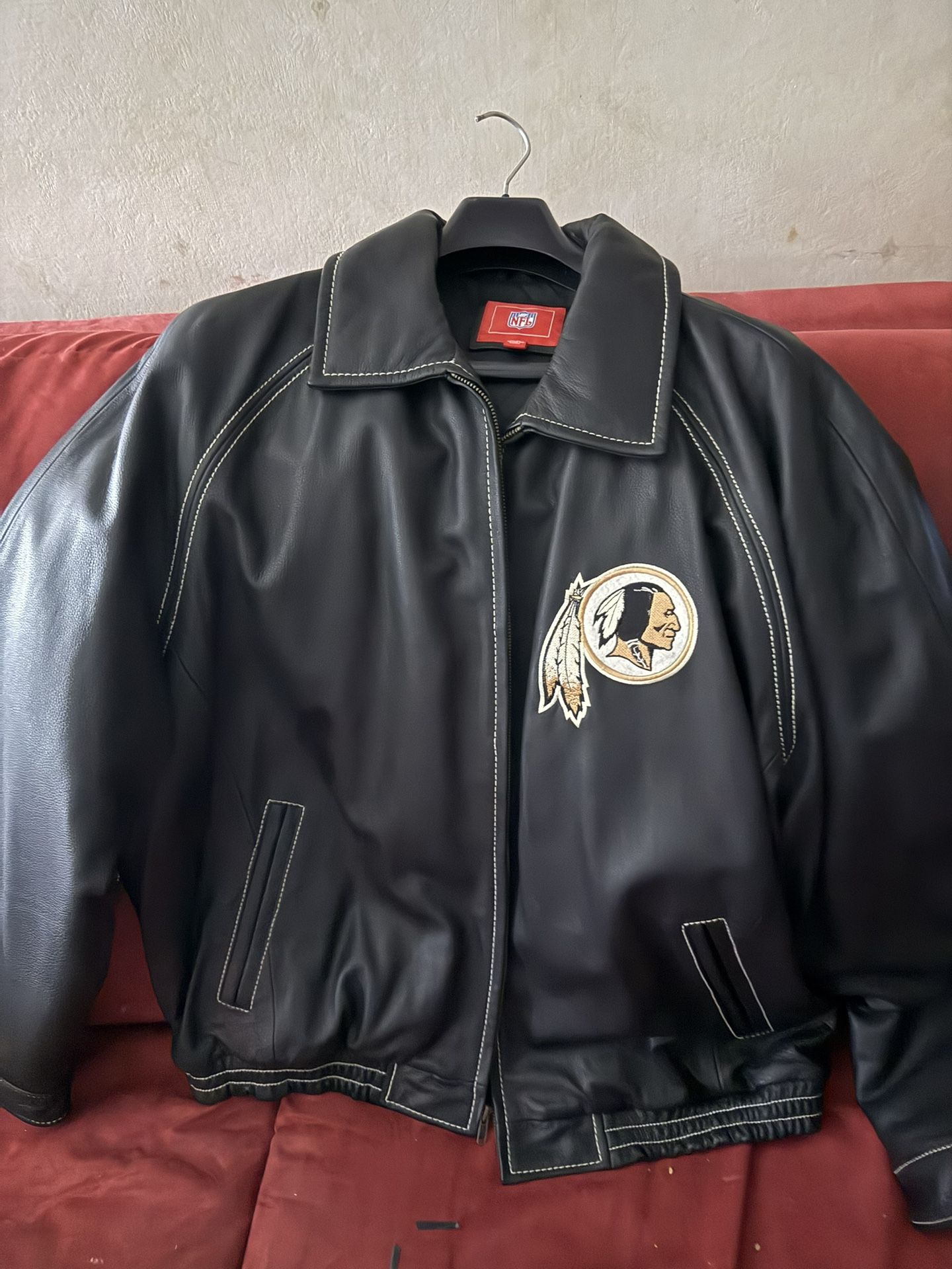 Washington Redskins Leather Jacket