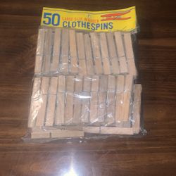 Large Clothespins 