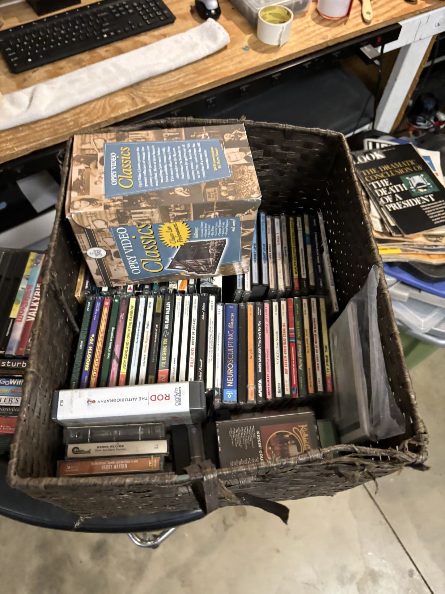 Collection Of Dvds And Cds In Excellent Shape