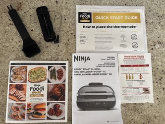 Ninja Foodi Smart XL Grill FG550 Accessories & Manuals