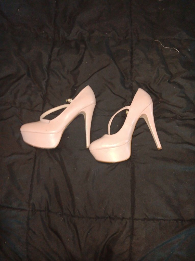 Rose Pink High Heel