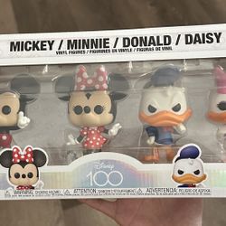 Mickey Minnie Donald Daisy Disney Pops
