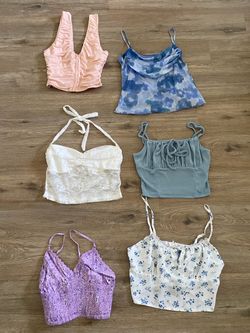Cute Summer crop tops bundle