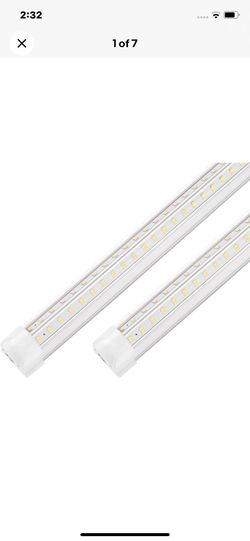 2 Pack NEW IN BOX XLNYUUI Led Shop Lights, 4FT LED Shop Light 50W 6500K 7000LM Cool White,4 Foot Led Shop Lights,Led Shop Lights for Workshop 4ft,Led