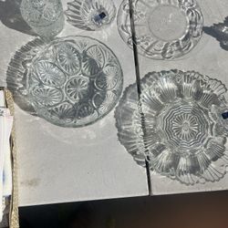 Dishes And Jars Plates Etc 