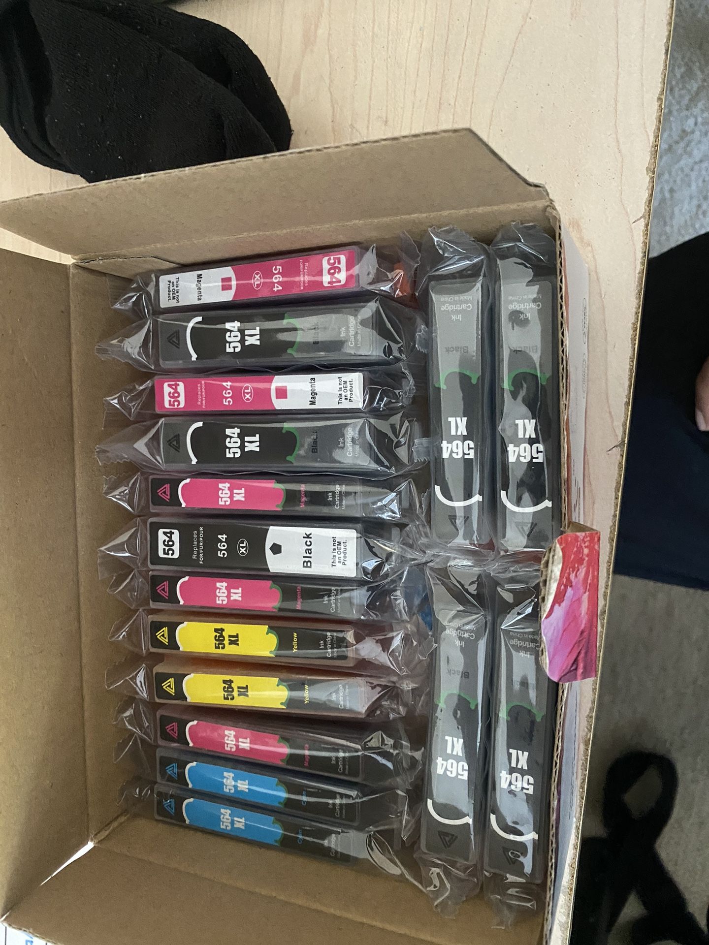 564 XL Color And Black Ink HP
