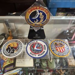 Vintage Apollo Space Mission Patches 