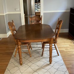 Table and 3 chairs