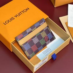 Fashionable plaid card holder