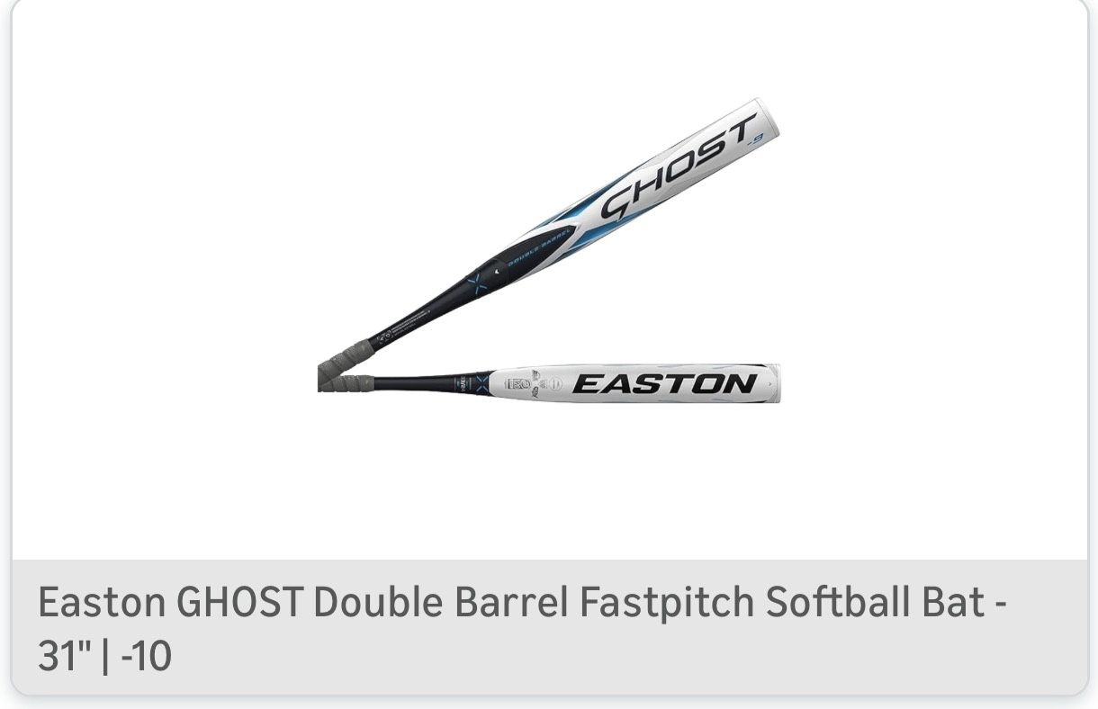 Easton | 2023 | GHOST DB Fastpitch Softball Bat | 31" | -10