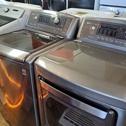 LG washer and dryer.