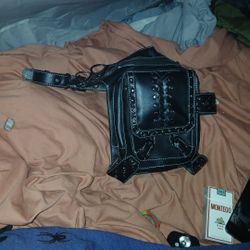 Women's Side Leather Holster Bag