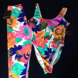 New 2pc Danskin Capri set-capris is lLarge,,bodysuit is XL ladies-comment only when ready to see or buy Thanks