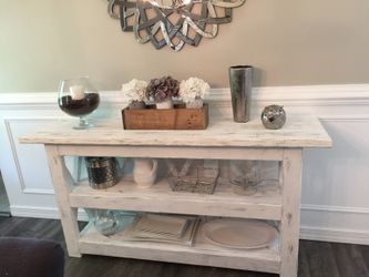 Sofa table dining buffet server