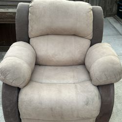 Decline Chair Brown Color Well Used 