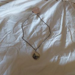 Butterfly Pendant Chain Necklace