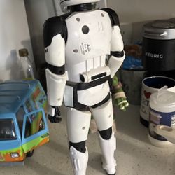 Small Clock And Storm Trooper