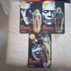 NECA Universal Monsters MOC Action Figure Lot 