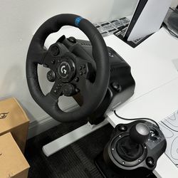 Logitech G923 with shifter