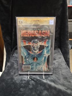 The Boys Herogasm #1 CGC 9.8 Signed Comic
