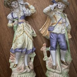 Paulux Figurines Made In Occupied Japan