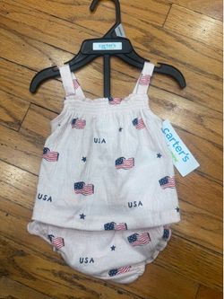 Carter’s baby 2 pink set size Newborn