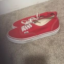 Red Vans