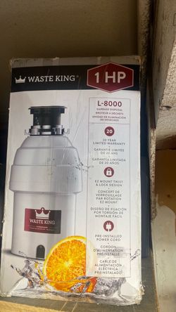 One horse garbage disposal